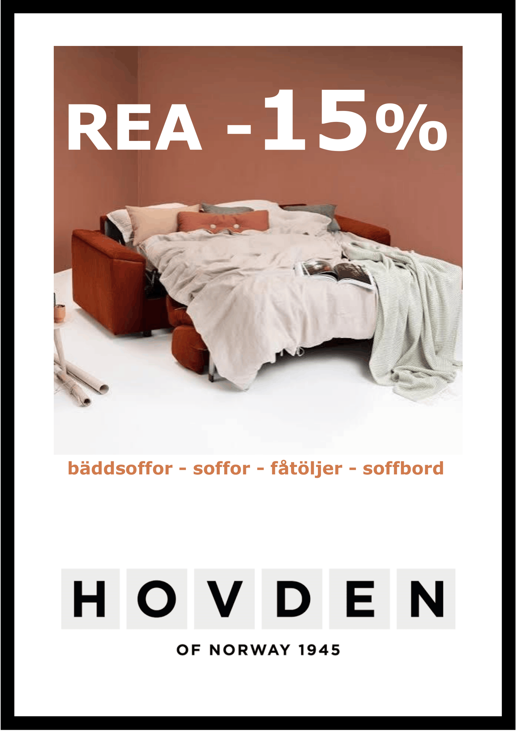 SOFFOR & BÄDDSOFFOR - Hovden